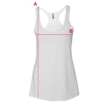 How to measure: A Length, B Chest