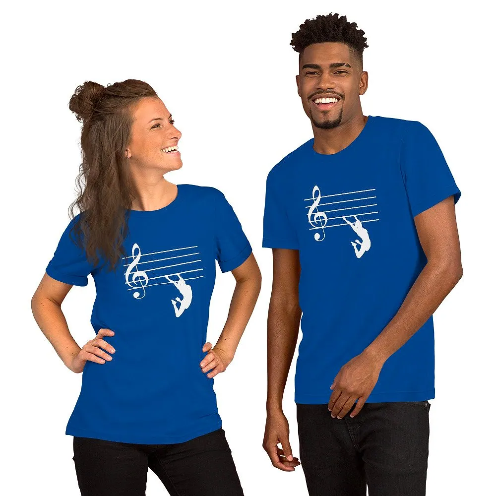 Unisex t-shirt in True Royal