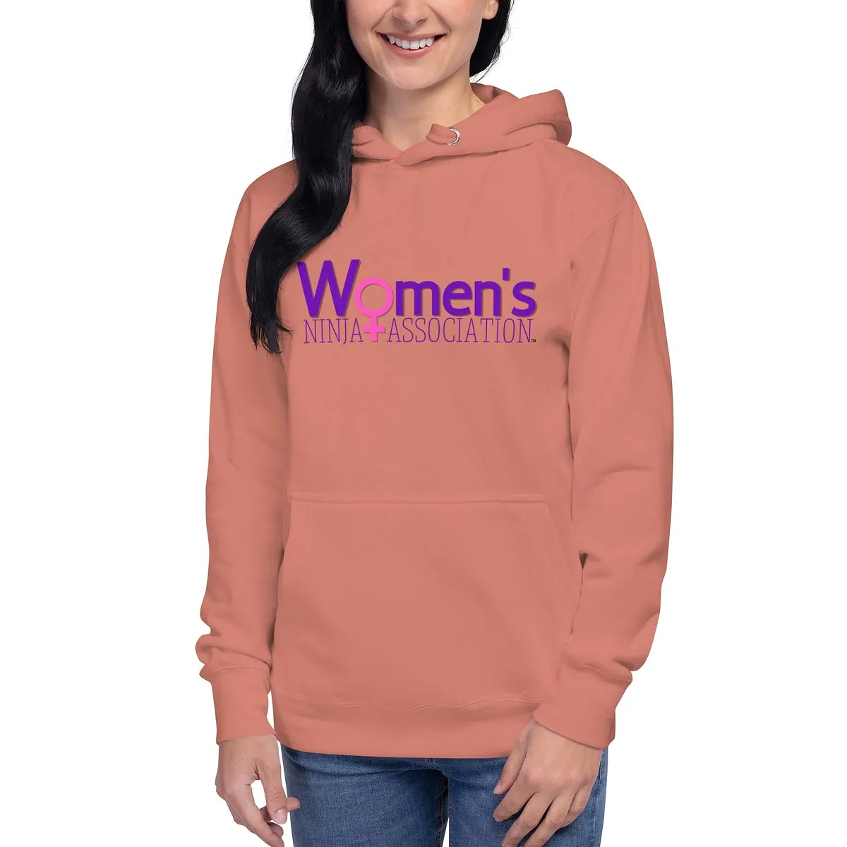 WNA Unisex Hoodie in Dusty Rose