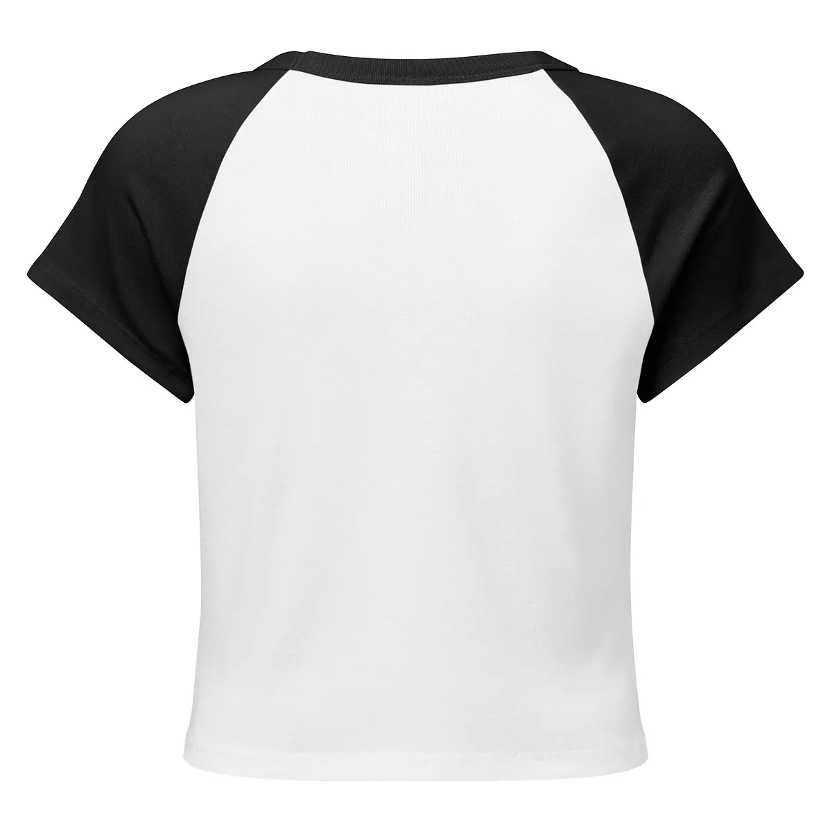 WNA Baseball Tee in White/Black, back