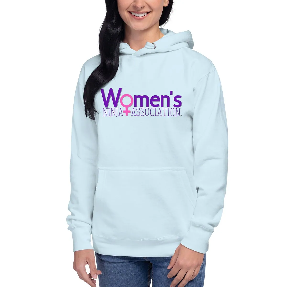 WNA Unisex Hoodie in Sky Blue