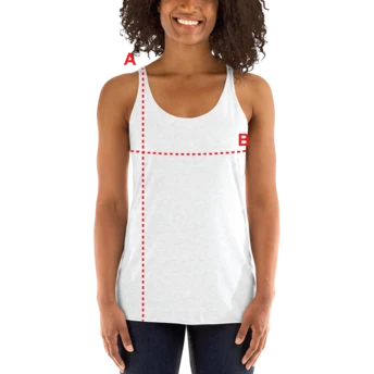 How to measure: A Length, B Chest