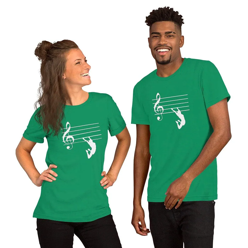 Unisex t-shirt in Kelly