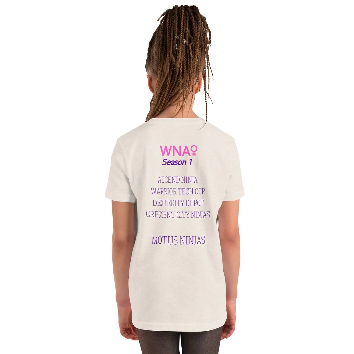 Season 1 Tour Shirt Youth in Heather Dust