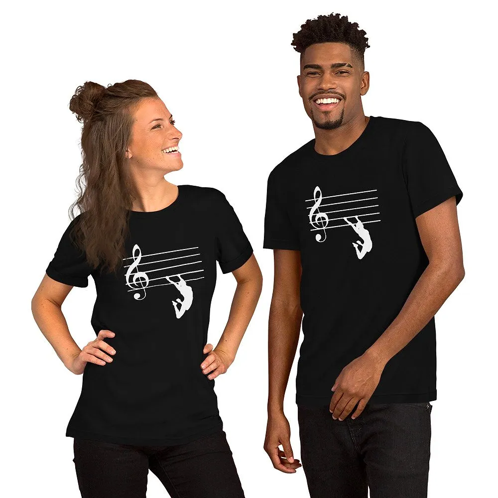 Unisex t-shirt in Black