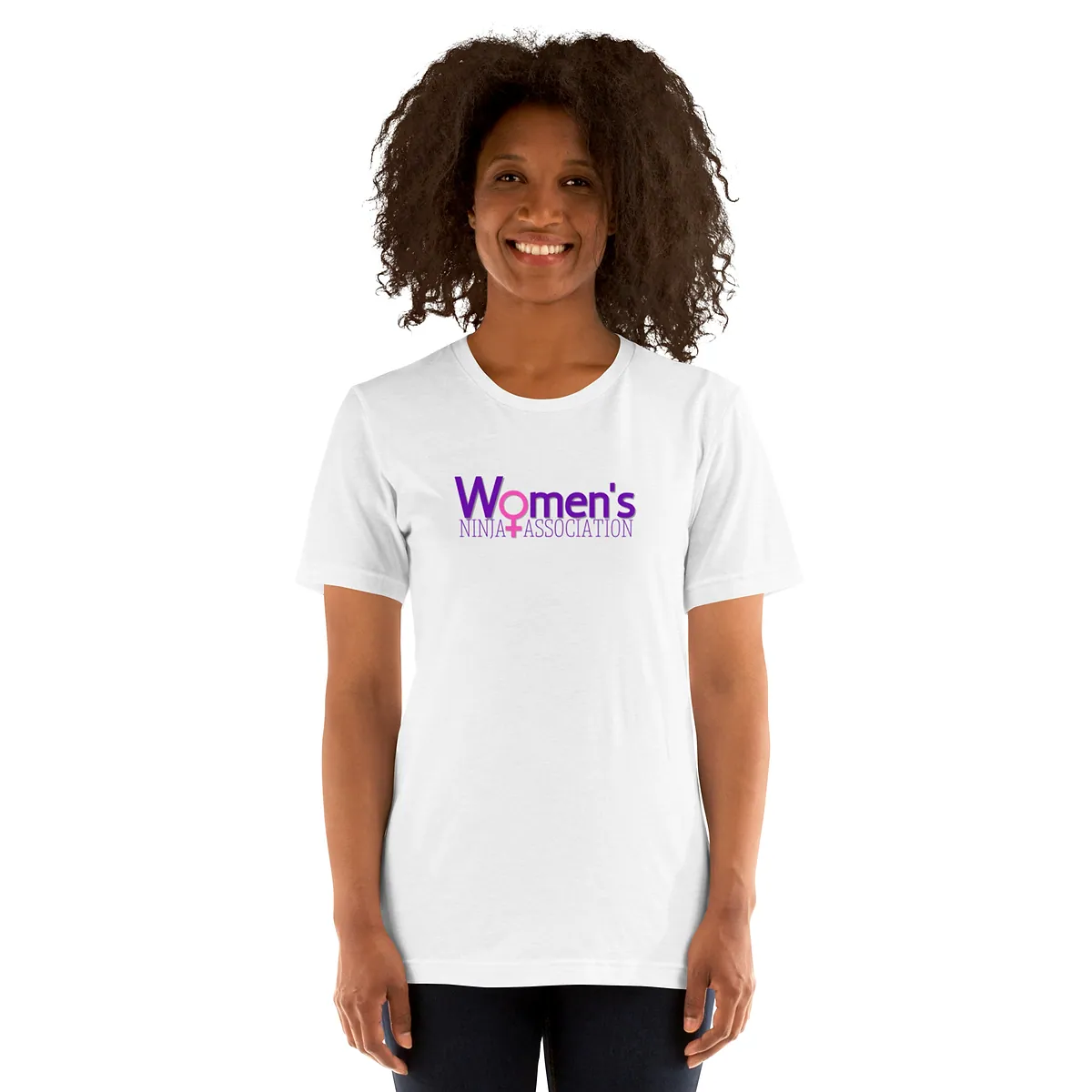 Season 1 Tour Shirt in Solid White Blend, front