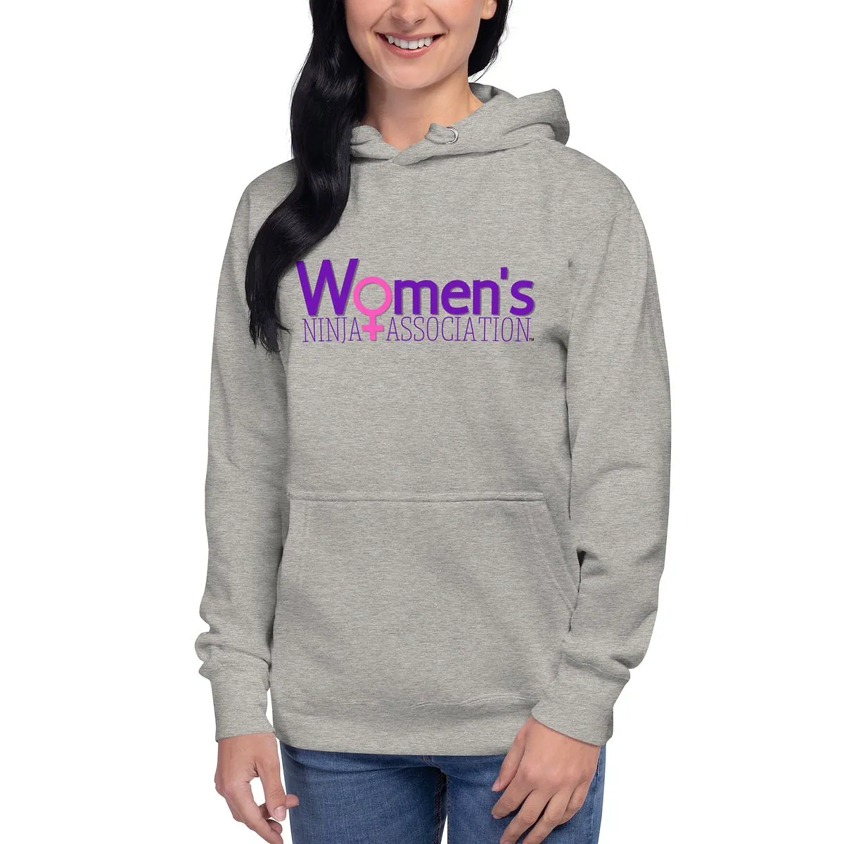 WNA Unisex Hoodie in Carbon Grey