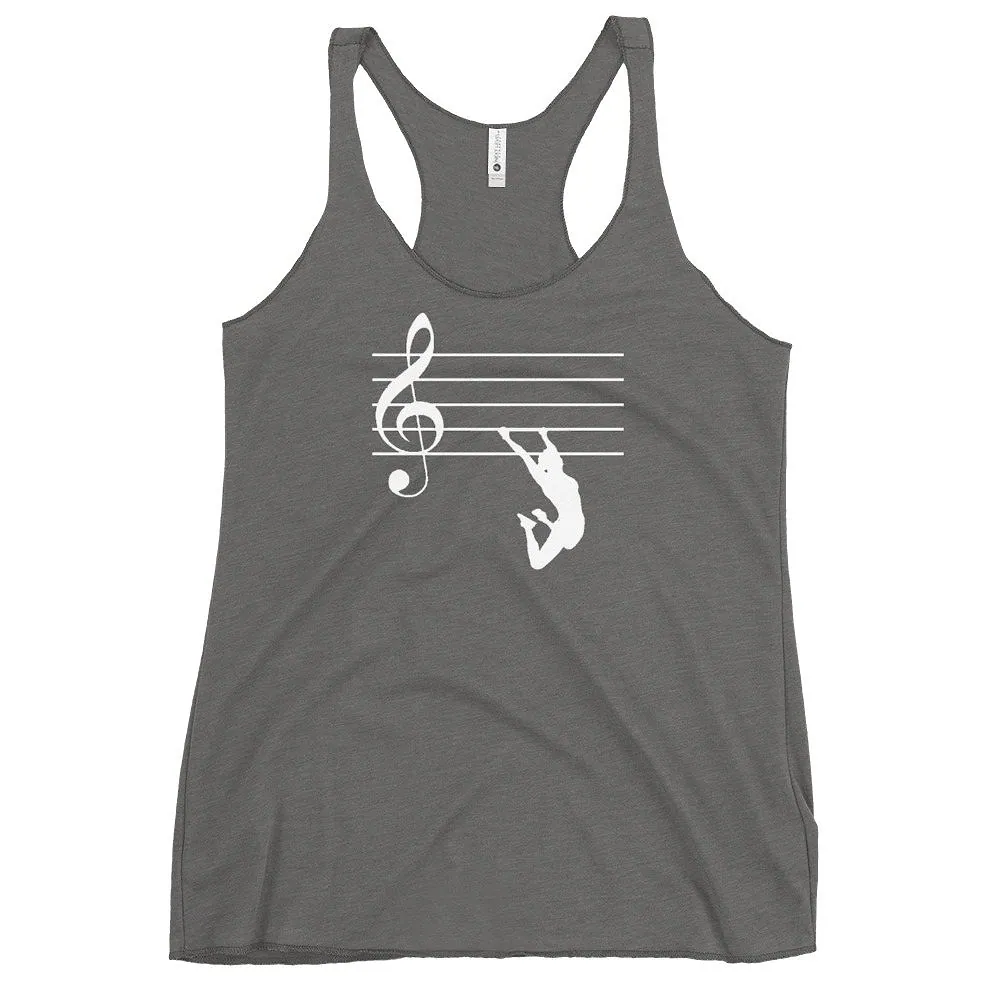 Women’s Racerback Tank in Premium Heather
