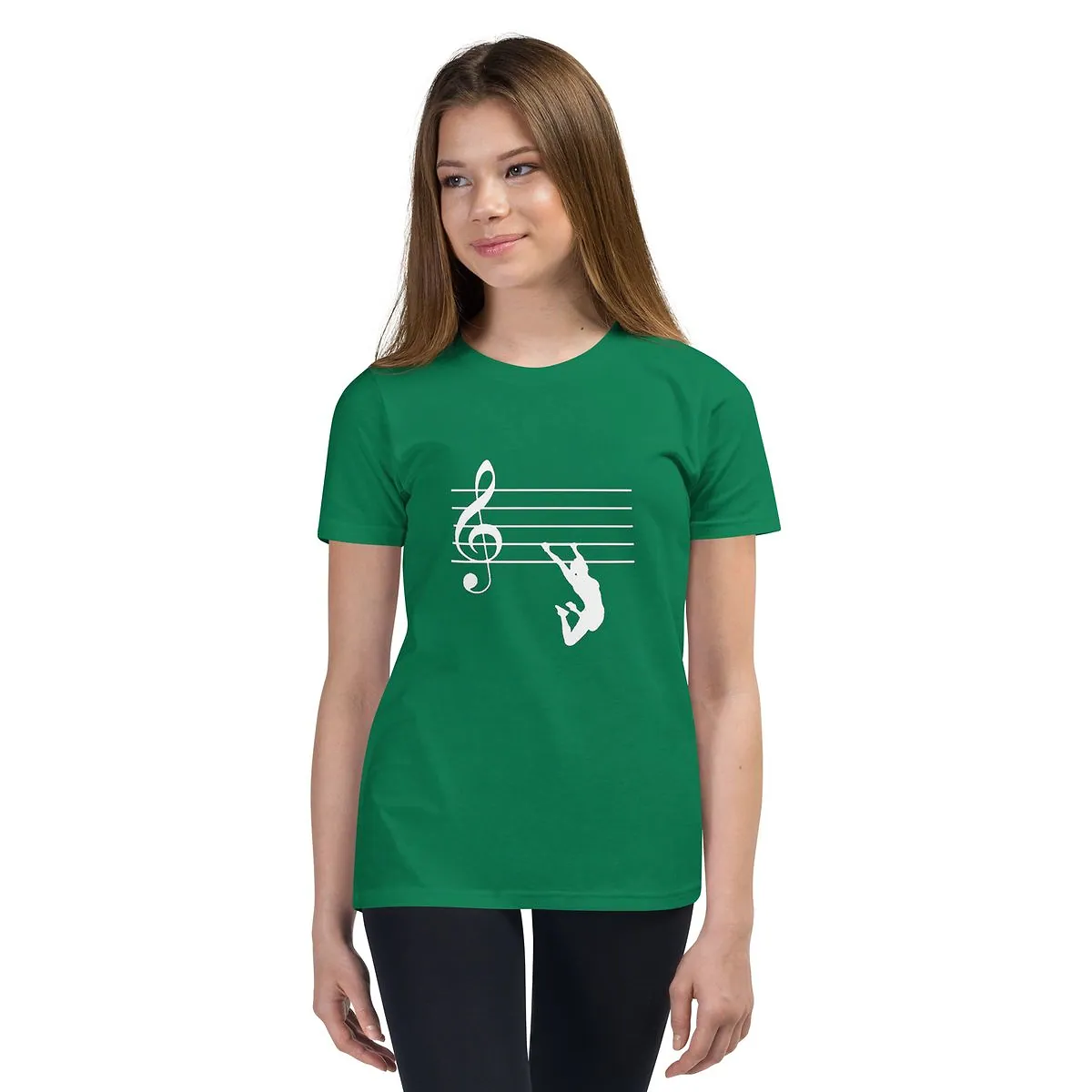 Youth Short Sleeve T-Shirt in Kelly