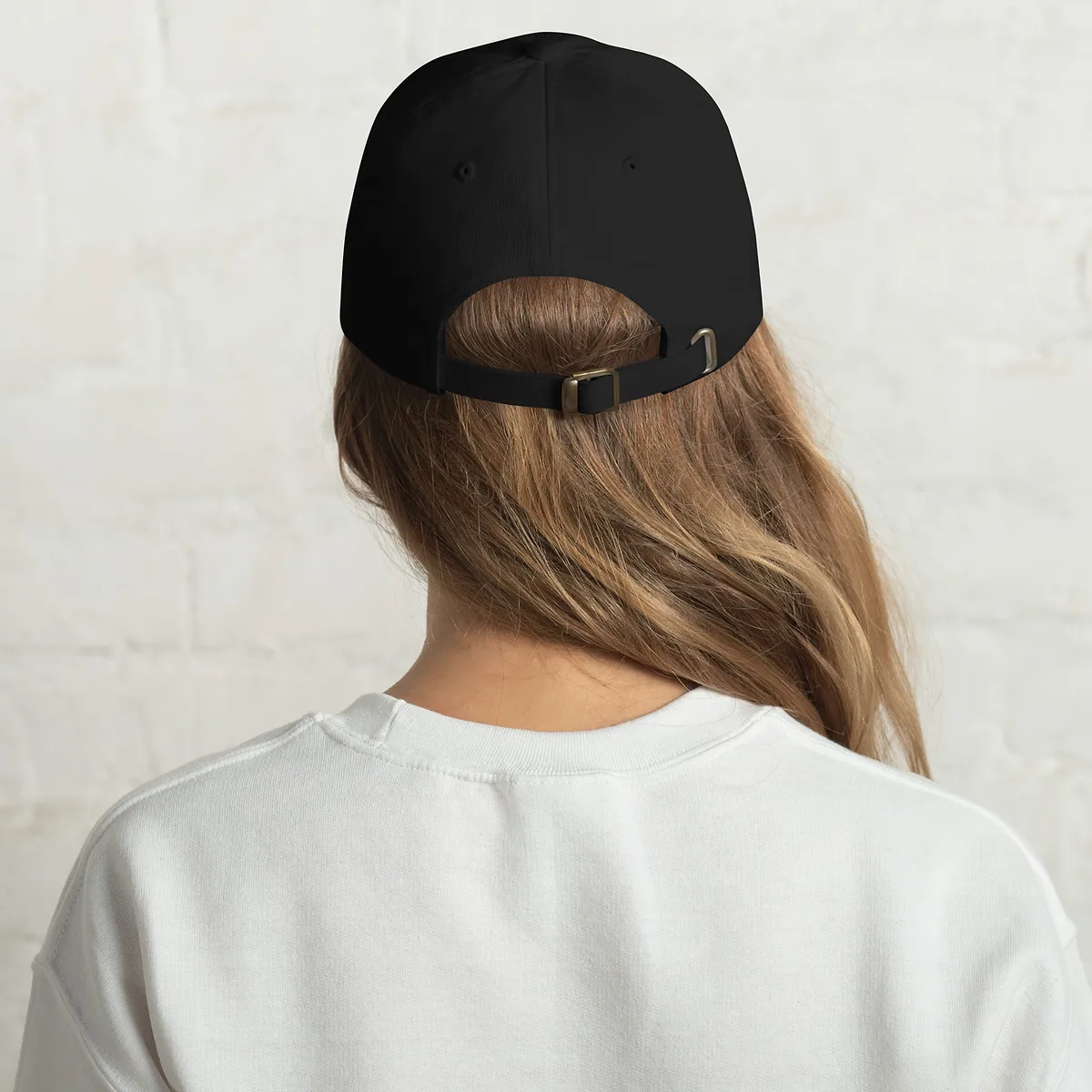 WNA Hat in Black, back