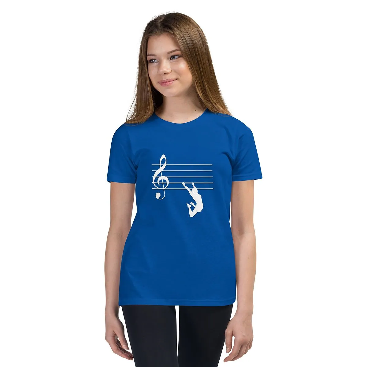 Youth Short Sleeve T-Shirt in True Royal