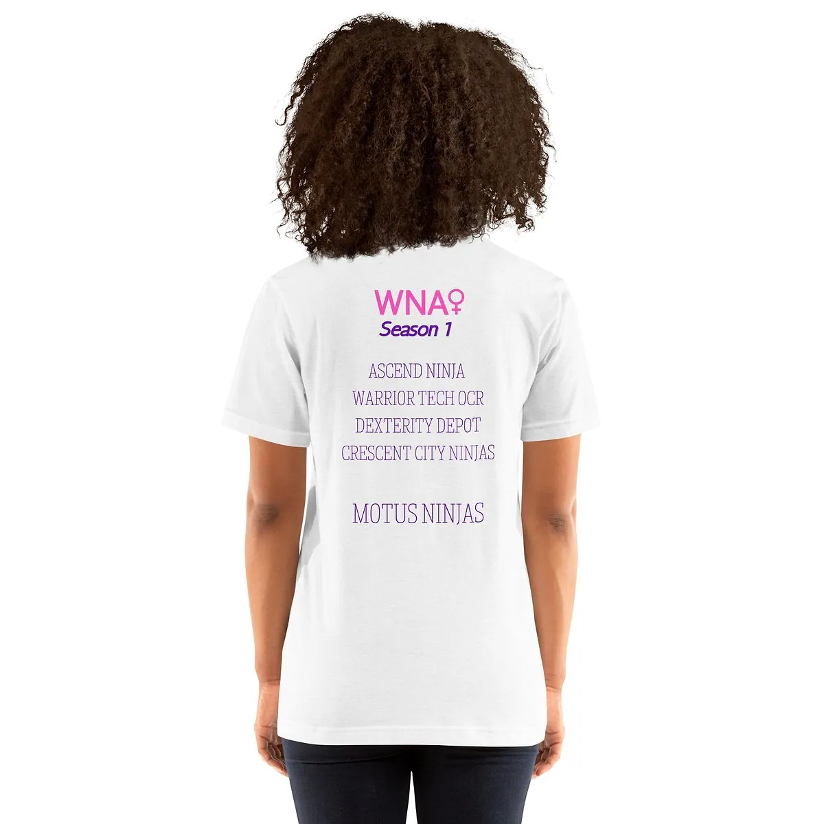 Season 1 Tour Shirt in Solid White Blend