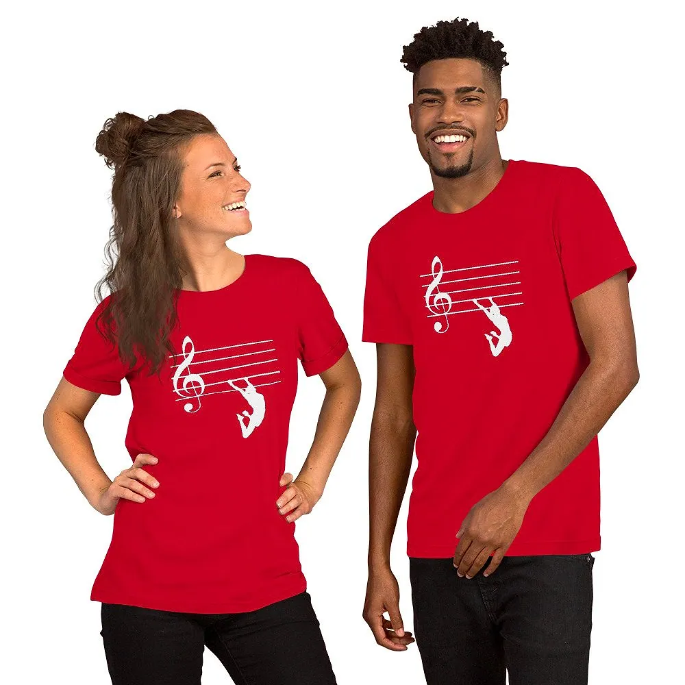 Unisex t-shirt in Red