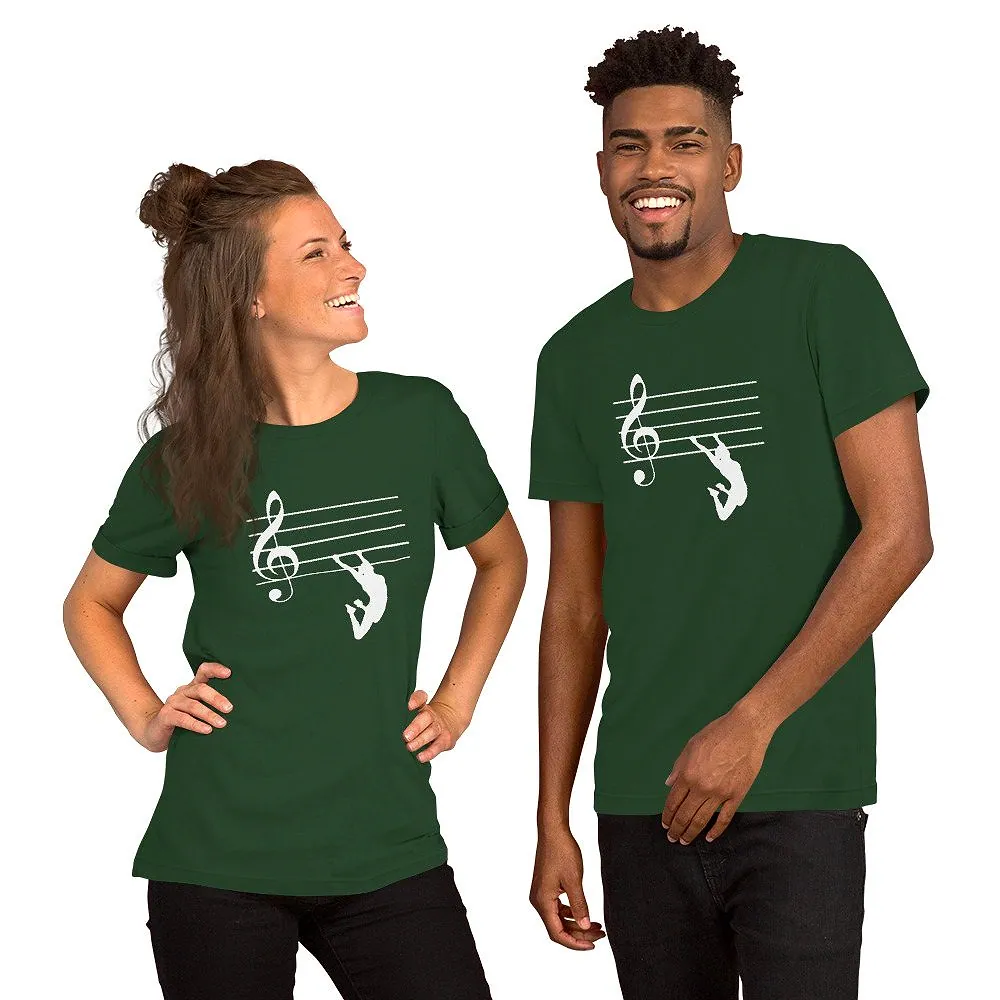 Unisex t-shirt in Forest