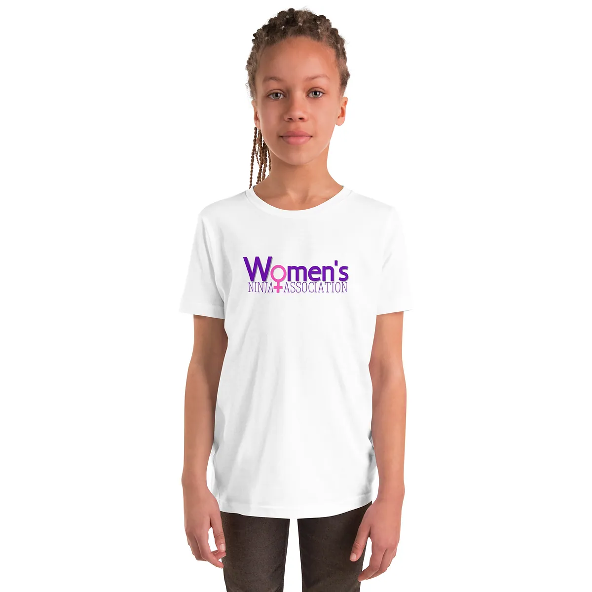 Season 1 Tour Shirt Youth in White, front