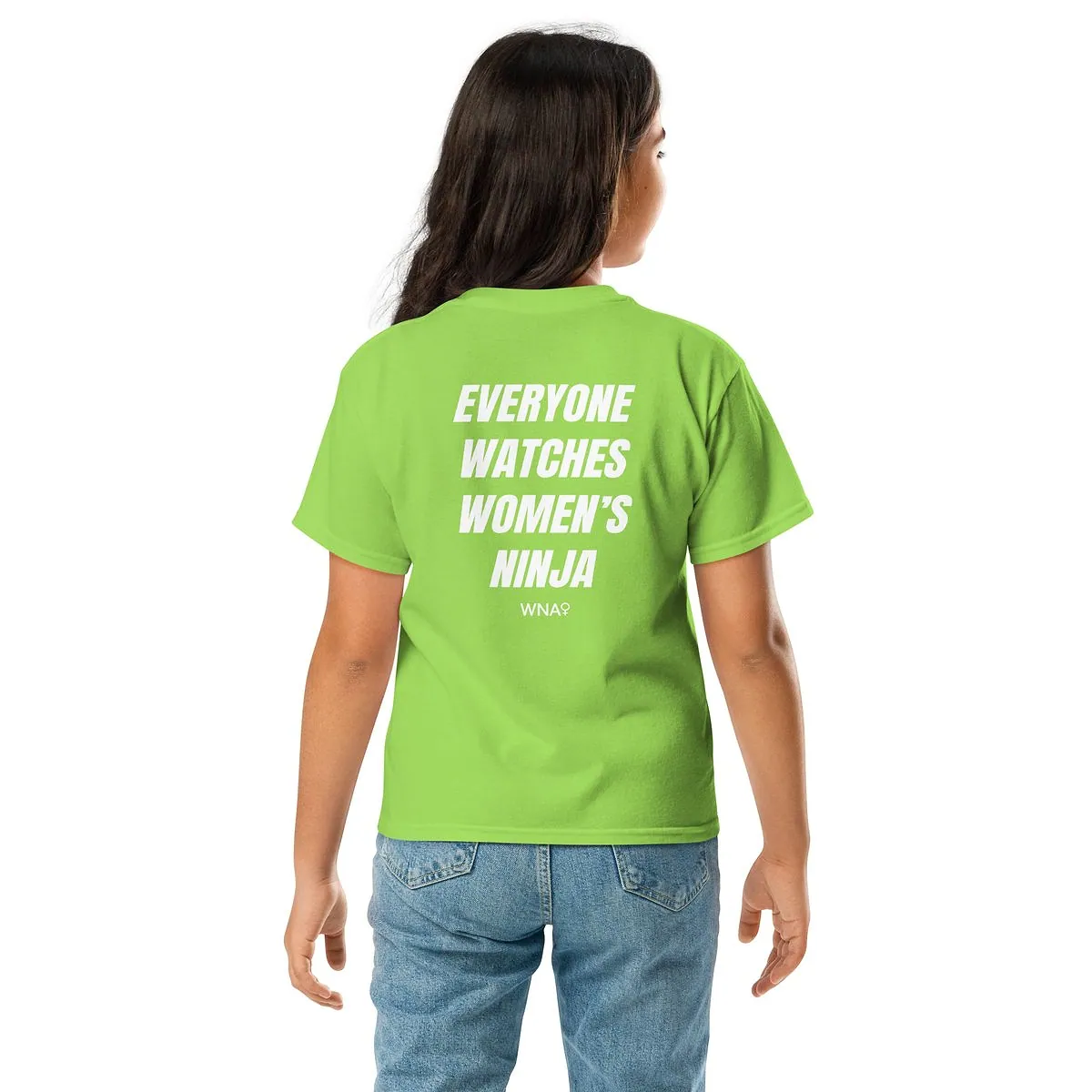 Everyone Watches Women’s Ninja – Youth in Lime